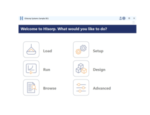 HIsorp DVS software for IGAsorp Core
