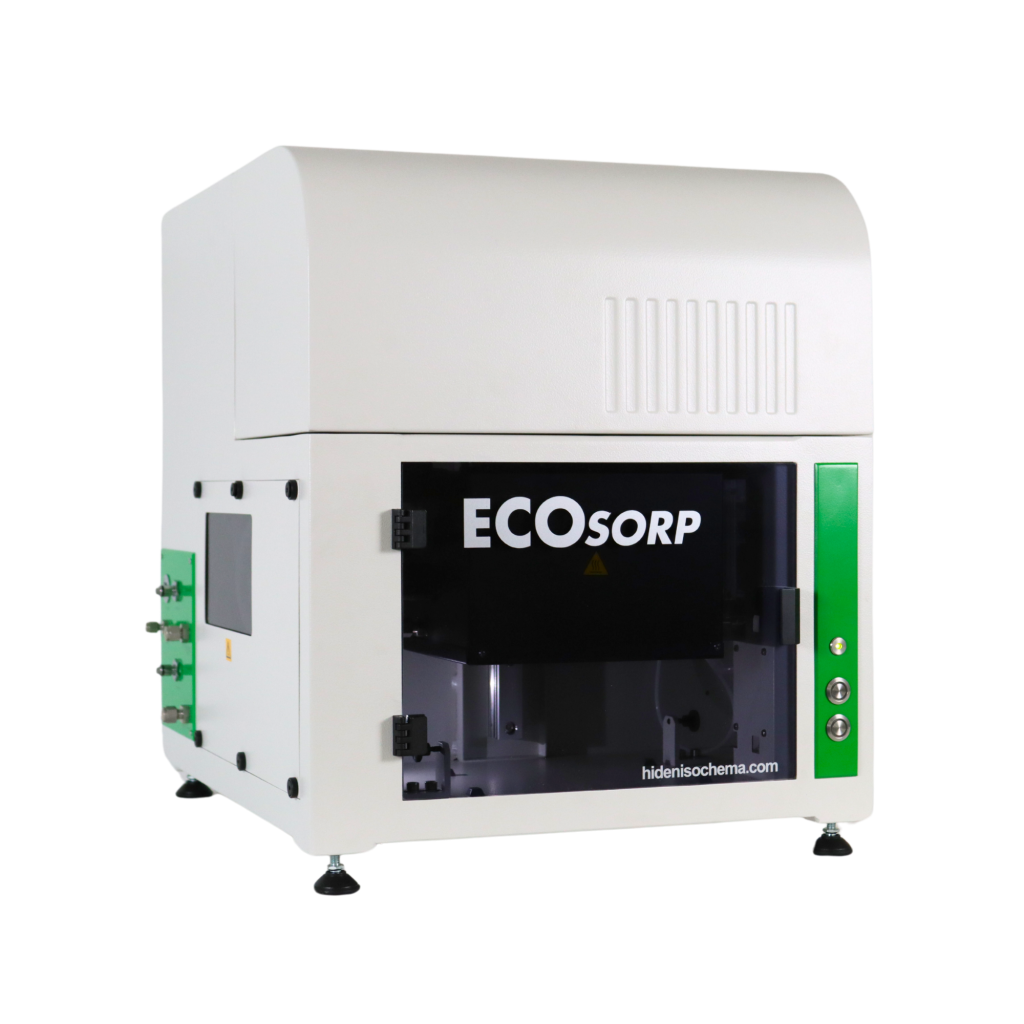 IGA ECOsorp DVS analyzer for carbon dioxide studies