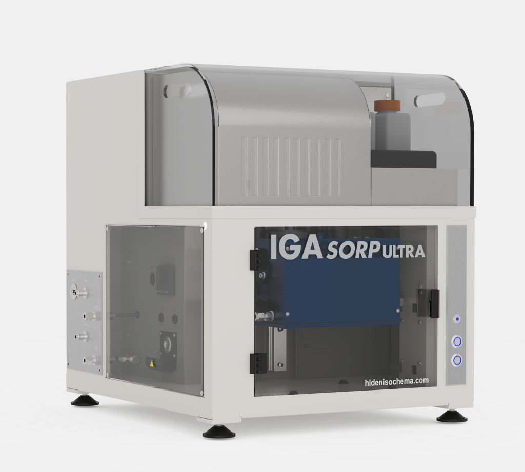 The IGAsorp Ultra is a next generation DVS analyzer for flexible water and organic vapor sorption with auto-refill dual vapor generators.