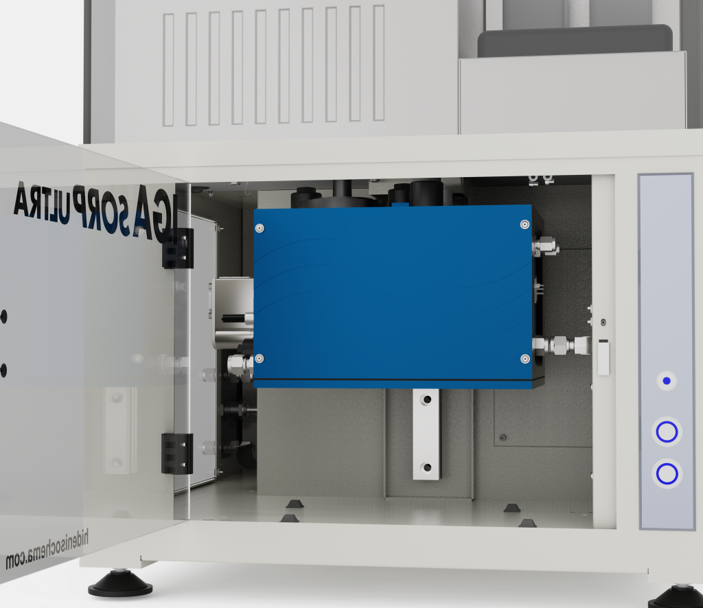 The IGAsorp Ultra is a next generation DVS analyzer for flexible water and organic vapor sorption with auto-refill dual vapor generators.