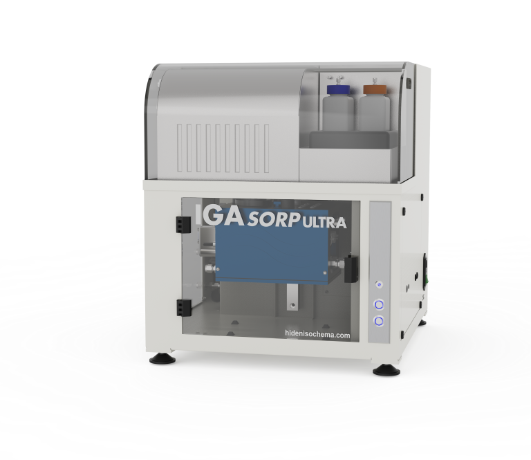 The IGAsorp Ultra is a next generation DVS analyzer for flexible water and organic vapor sorption with auto-refill dual vapor generators.